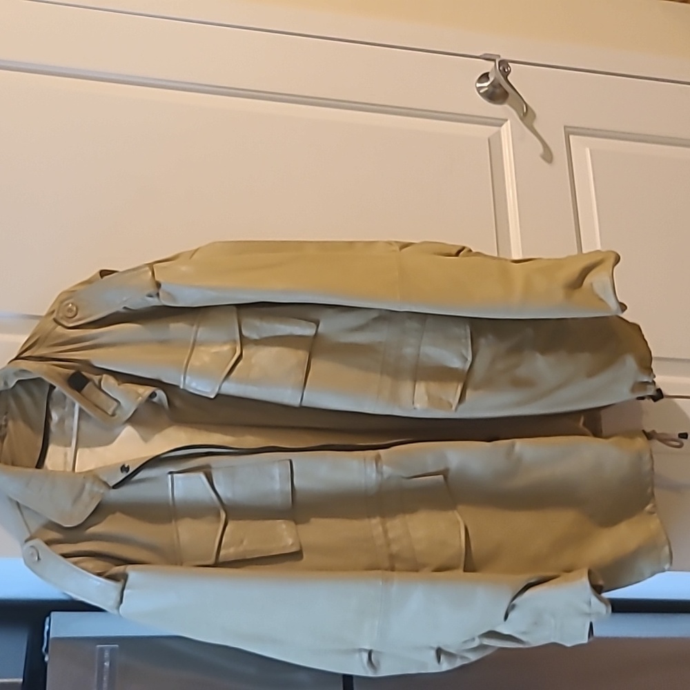 Custom Butter Soft 3 1/4 Genuine Leather Army Fat… - image 1